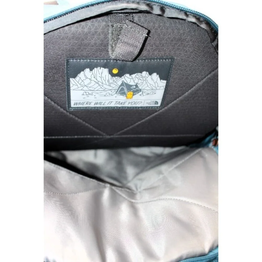 Incredible Smokey Blue North Face FleXVent Borealis Backpack w/Rare Zips EUC!